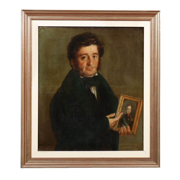 5299116 Dipinto ritratto maschile 1833
